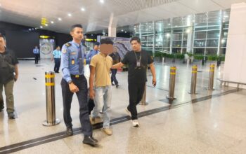 Selundupkan 2 Kg Sabu, 2 Penumpang Pesawat Ditangkap Petugas Gabungan Di KNIA