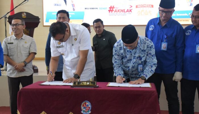 MoU dengan Enam Mitra Srategis, Bupati DS: Kolaborasi Ini Menjadi Instrumen Percepatan Pembangunan Daerah