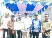 Bupati dan Wabup Deliserdang Salurkan Bantuan 1.800 Paket Sembako PT Evergreen International