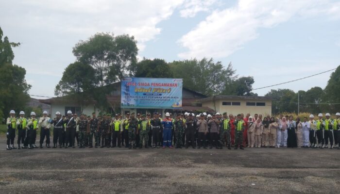 Pertamina Patra Niaga RU II P.Brandan Apel Siaga Pengamanan Idul Fitri 