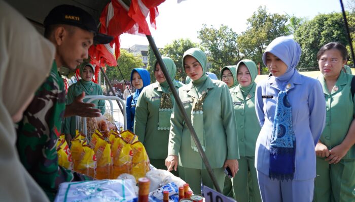 Jelang Idul Fitri, Korem Lilawangsa Gelar Bazar Murah Bantu Masyarakat