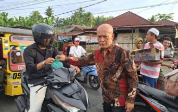 Camat Panyabungan Utara Apresiasi Giat Berbagi Takjil Korwasis