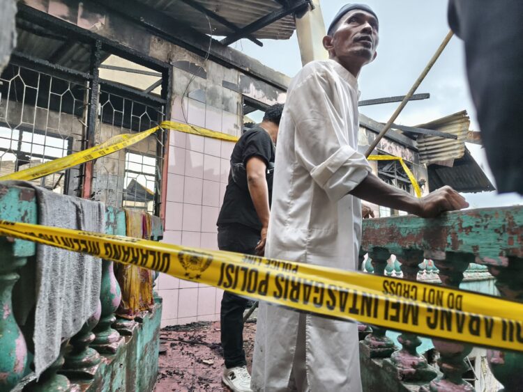 4 Rumah Ludes Terbakar di Medan Maimun