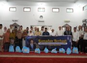 Menteri Imigrasi Dan Pemasyarakatan Agus Andrianto Santuni 1.000 Bilal Mayit dan Najir Masjid di Medan