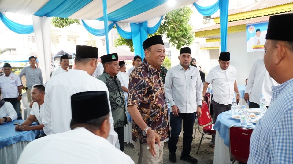 Syah Afandin Ajak KONI Langkat Bersatu Ukir Prestasi Di Acara Bukber 