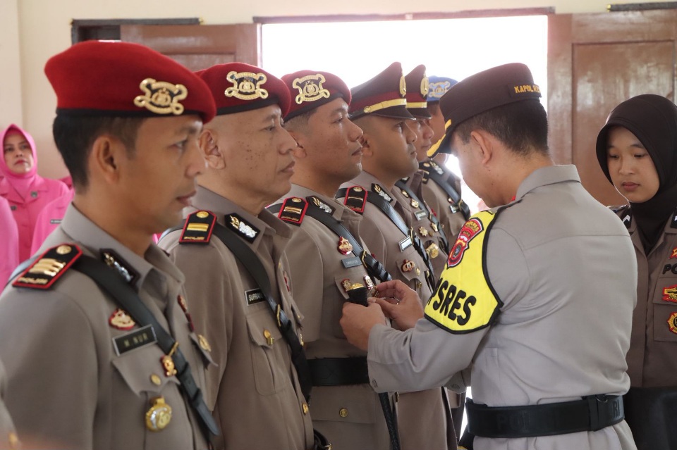 Mutasi Jabatan Polres Aceh Singkil, Kasi Humas Jadi Kasat Resnarkoba