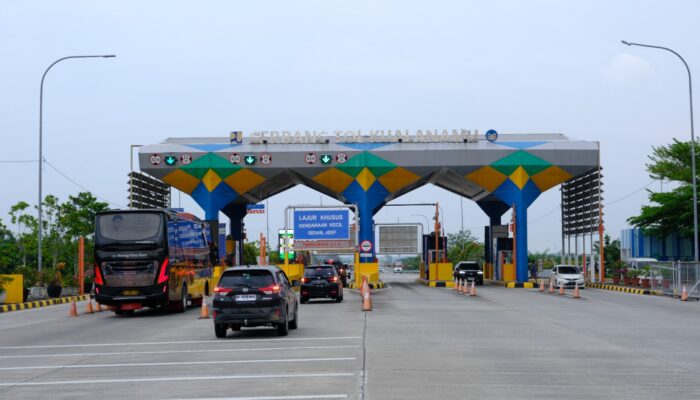 H-8 Hari Raya Idulfitri, Jumlah Kendaraan Melintas Ruas Tol Di Sumut Meningkat
