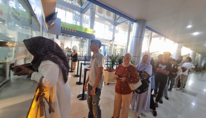 Arus Mudik di Pelabuhan Balohan Sabang Masih Normal, Kapal Cepat Expres Bahari Sediakan Fasilitas Mudik