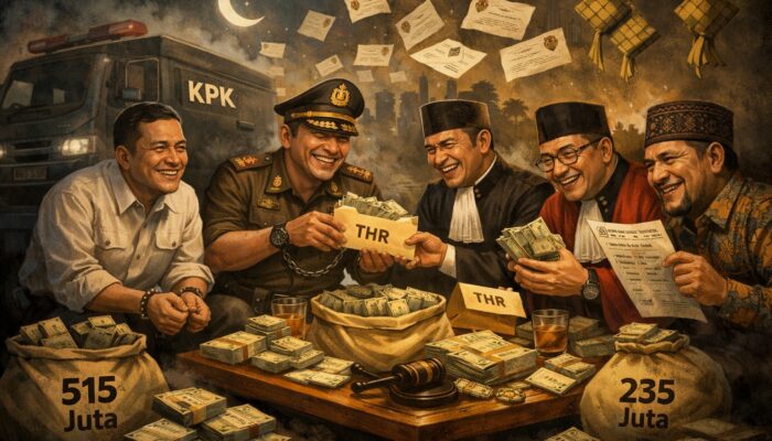 Berbagi THR Korupsi ala Aparat Pemalak