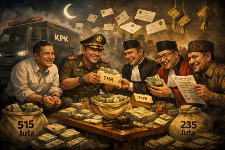 Berbagi THR Korupsi ala Aparat Pemalak