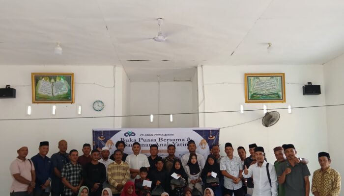 Buka Puasa Bersama, PT Asdal Santuni 100 Anak Yatim Dalam Sembilan Desa