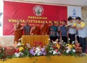 Ketua Umum Sangha Theravada Indonesia Hadiri Peresmian Vihara Cittaballa Mangala