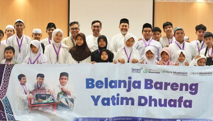 Belanja Bareng Yatim Duafa ala Bank Muamalat dan BMM