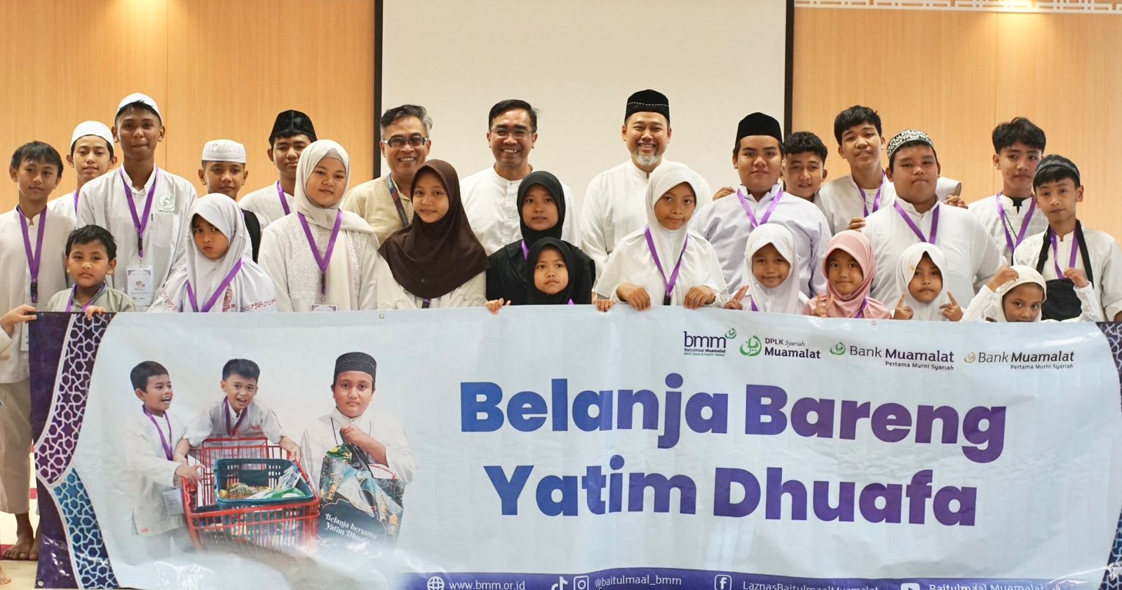Belanja Bareng Yatim Duafa ala Bank Muamalat dan BMM