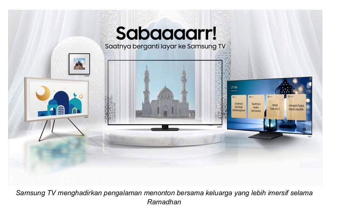 Kampanye SABAAR, Samsung Ajak Keluarga Indonesia Ciptakan Momen Ramadhan Lebih Bermakna di Rumah