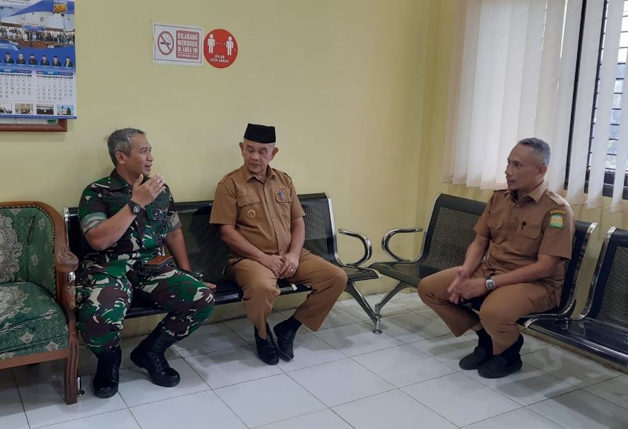 Camat Blang Bintang – Danlanud SIM Perkuat Koordinasi Antarlembaga