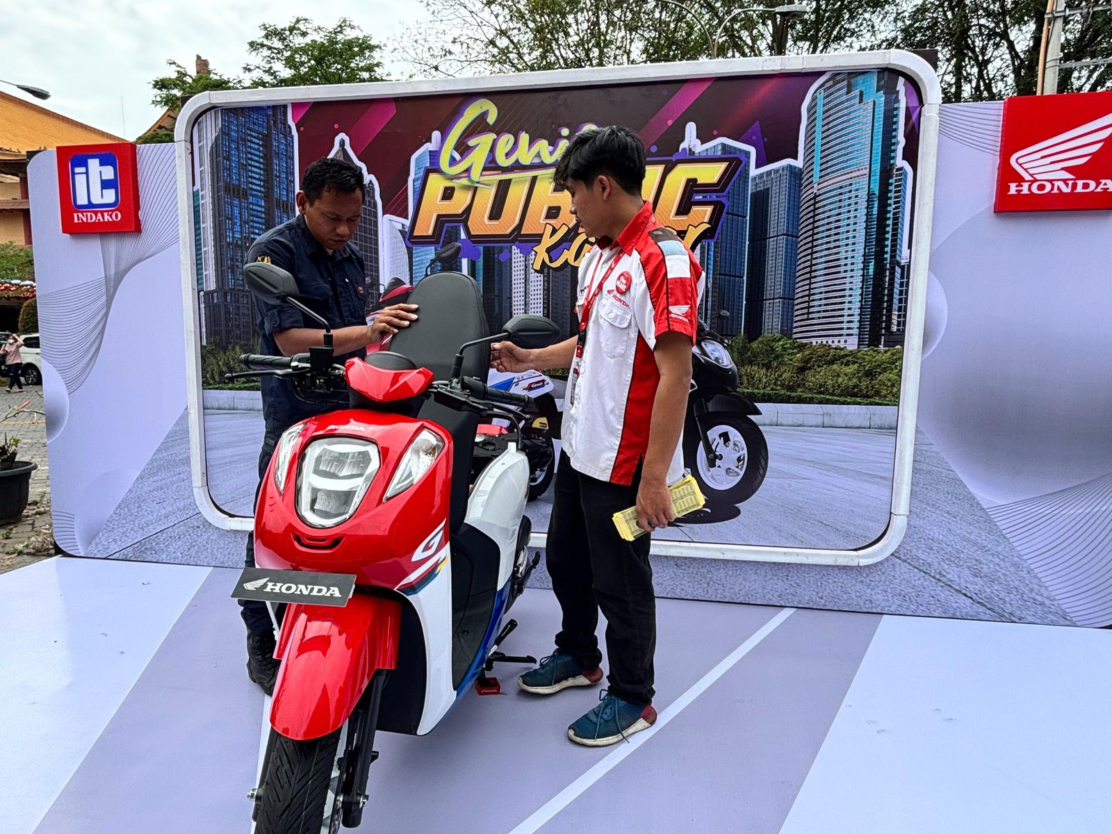 Scoopy, Genio Tampil Beda, Pameran Tematik Serentak Disambut Meriah