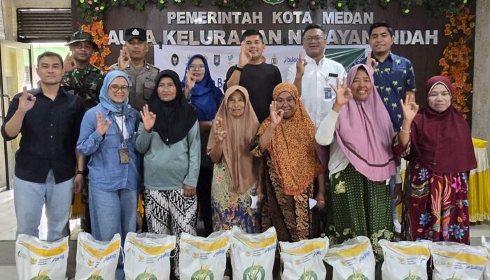 Bulog Sumut Tetap Salurkan Bantuan Pangan Jelang Lebaran