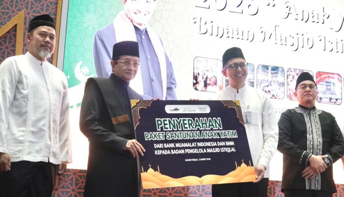 Bank Muamalat, BMM Dan Masjid Istiqlal Santuni 2.026 Anak Yatim