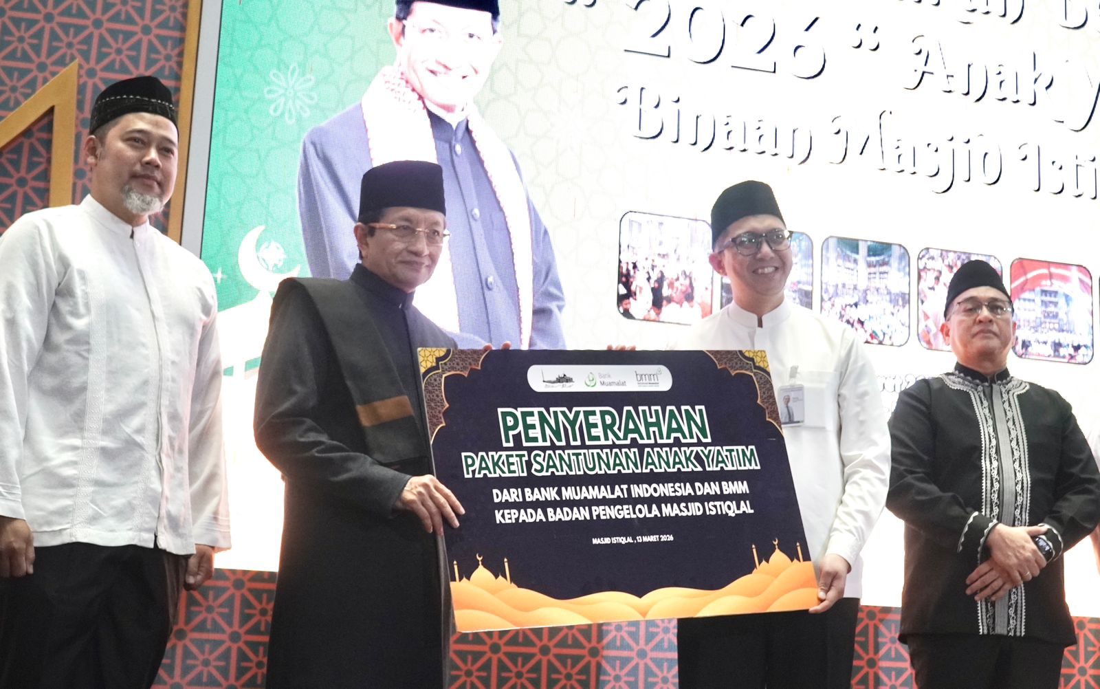 Bank Muamalat, BMM Dan Masjid Istiqlal Santuni 2.026 Anak Yatim