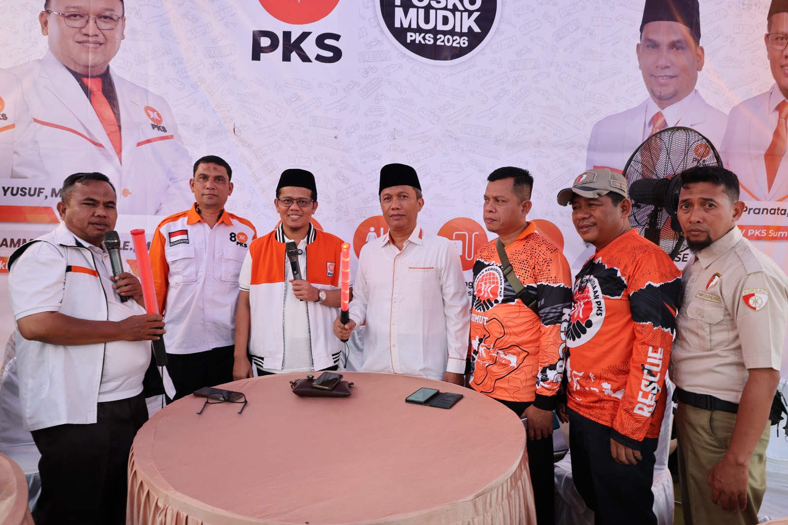 PKS Sumut Hadir Di Jalur Mudik: Posko Pelayanan Mudik Gratis Untuk Masyarakat Sumut
