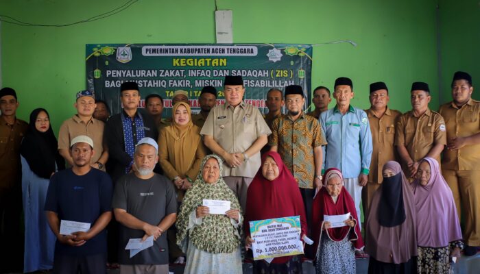 Salurkan ZIS di Aceh Tenggara 2.780 Orang, Bupati Salim Fakhry Tegaskan Tanpa Potongan
