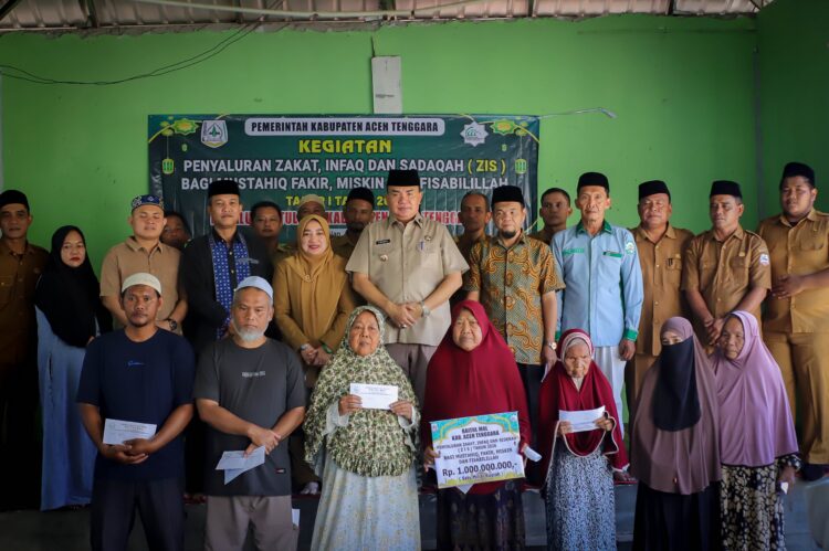 Salurkan ZIS di Aceh Tenggara 2.780 Orang, Bupati Salim Fakhry Tegaskan Tanpa Potongan