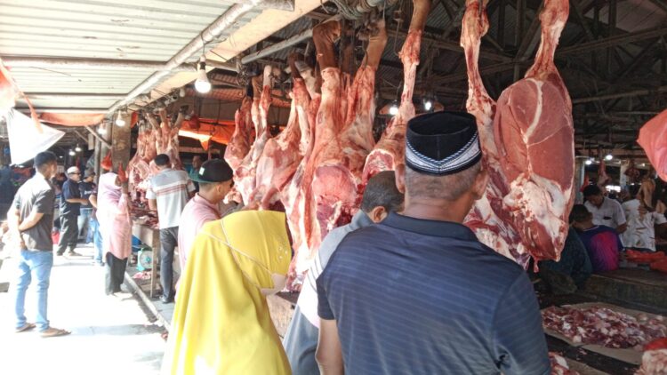 Di Aceh Besar Kebutuhan Meugang Dipastikan Tercukupi