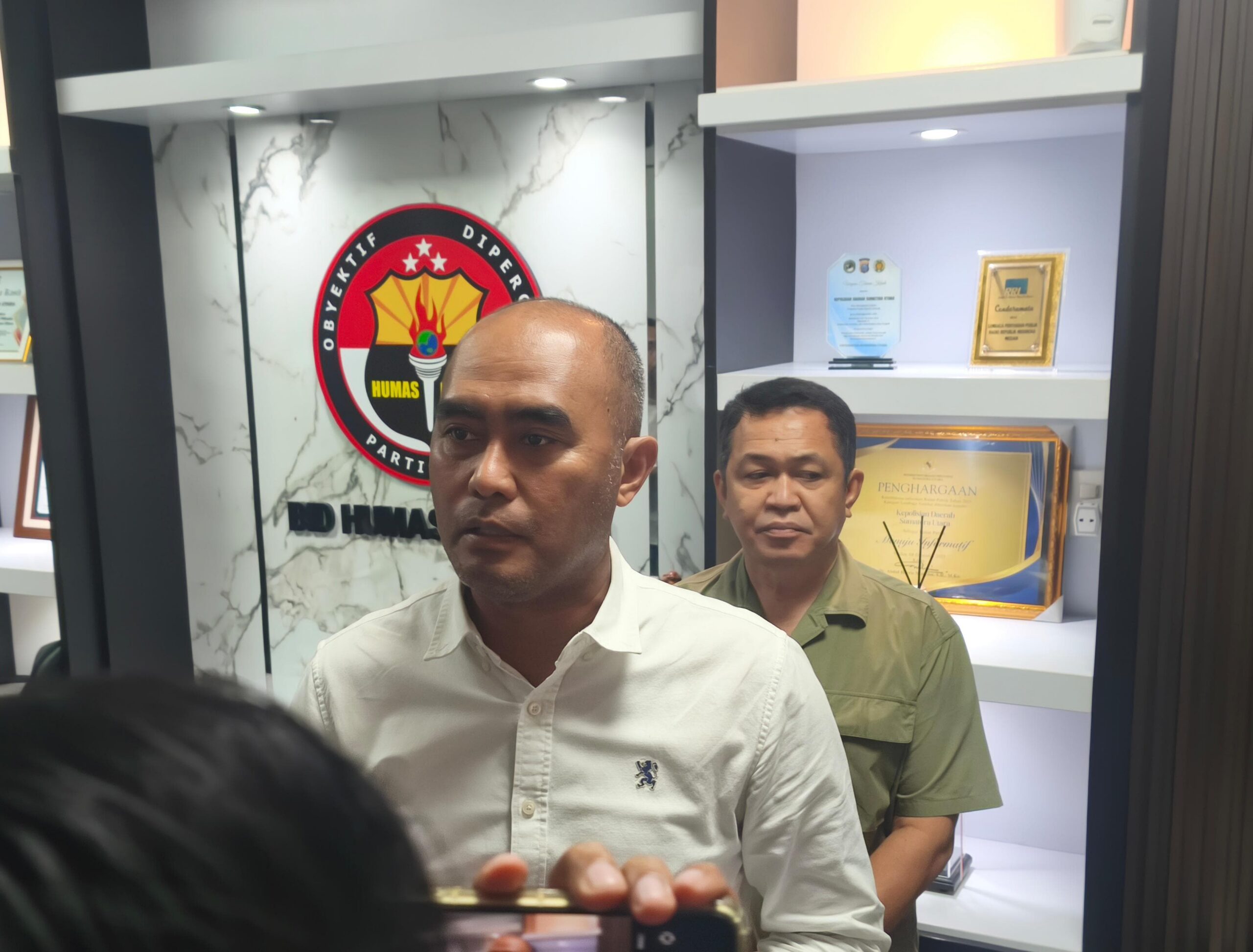 Polda Sumut Tangkap Dua Kurir SS Saat Transaksi Di Parkiran Rumah Sakit