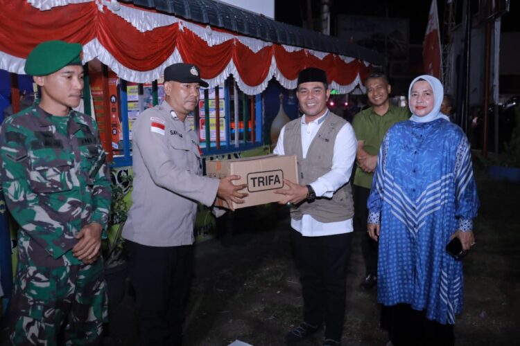 Tinjau Pospam Lambaro, Syech Muharram Tekankan Sinergi Dan Kesehatan Petugas di Tengah Arus Mudik Lebaran