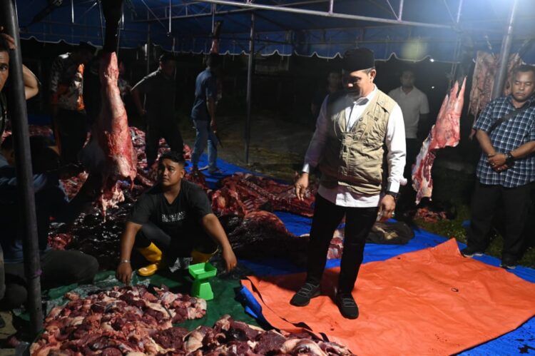 Syech Muharram: Bantuan Daging Meugang Presiden Jadi Penguat Warga Di Tengah Banjir