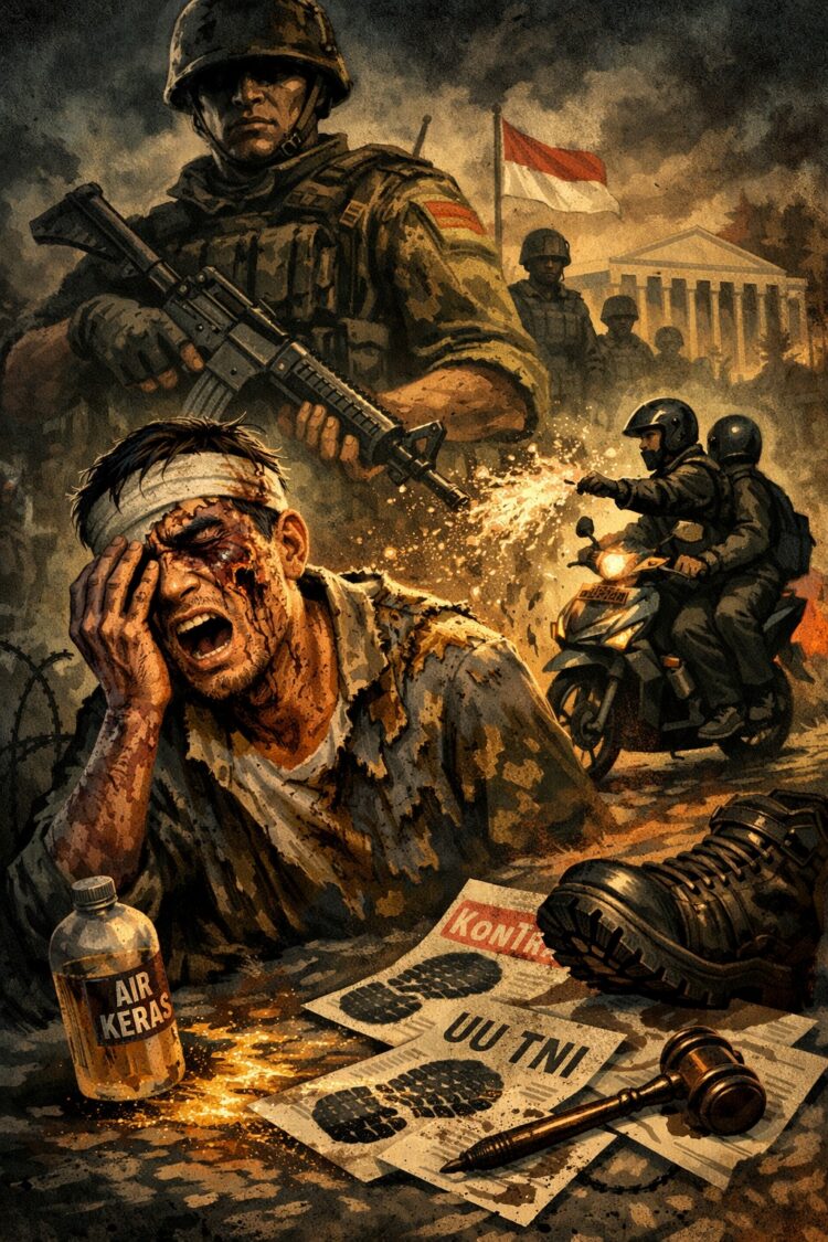 Tapak Serdadu di Balik Teror Yandrie