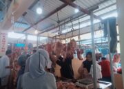 Harga Daging Sapi Jelang Idul Fitri di Pasar Bakaran Batu Lubukpakam Mengalami Kenaikan
