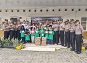 15 Siswa Setukpa Lemdiklat Polri Angkatan 55 Asal Polda Sumut Gelar Bakti Sosial di Panti Asuhan Ade Irma Suryani Nasution