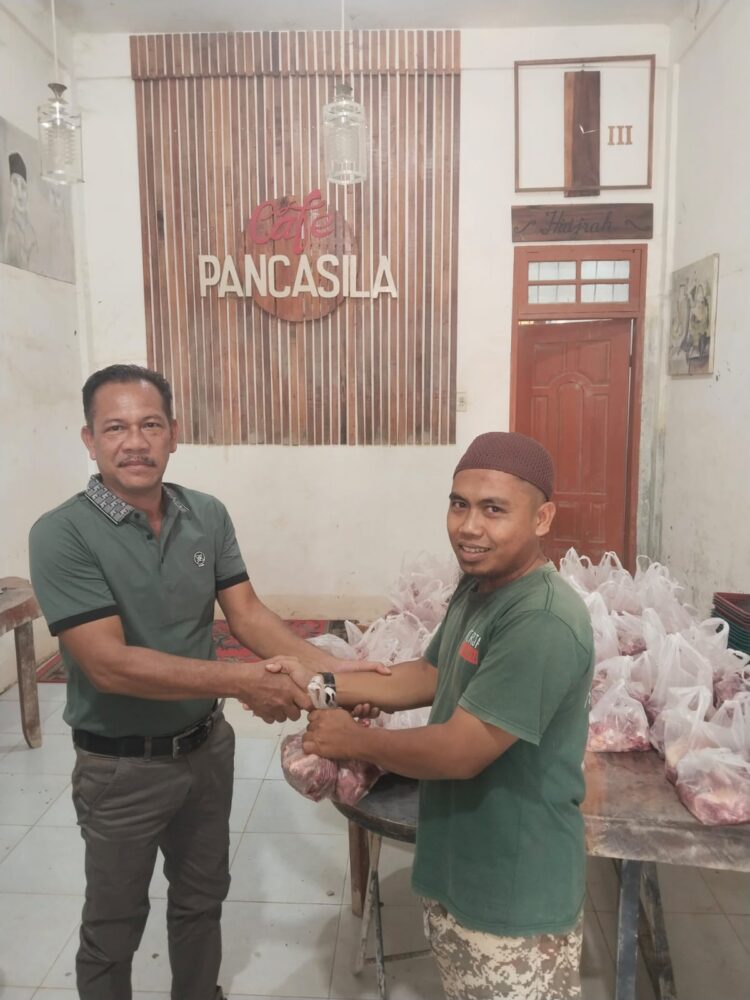 Kwarnas Salurkan Bantuan Sapi Meugang Untuk Kwarcab Aceh Tamiang