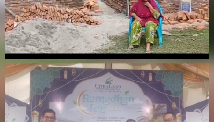 Program Bedah Rumah Bersama CitraLand Berkah Untuk Masyarakat Deliserdang