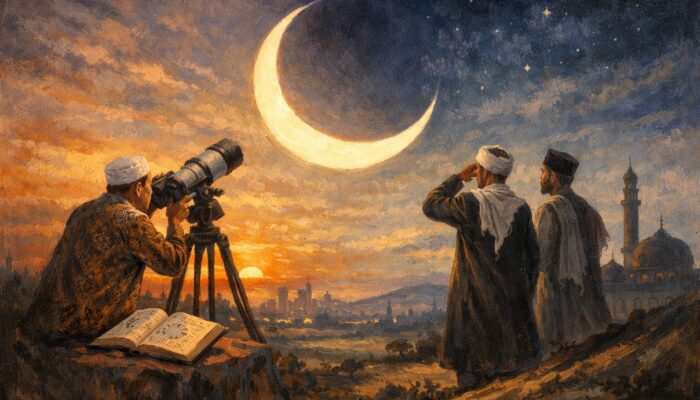 Satu “Bulan Sabit”, Dua Penglihatan