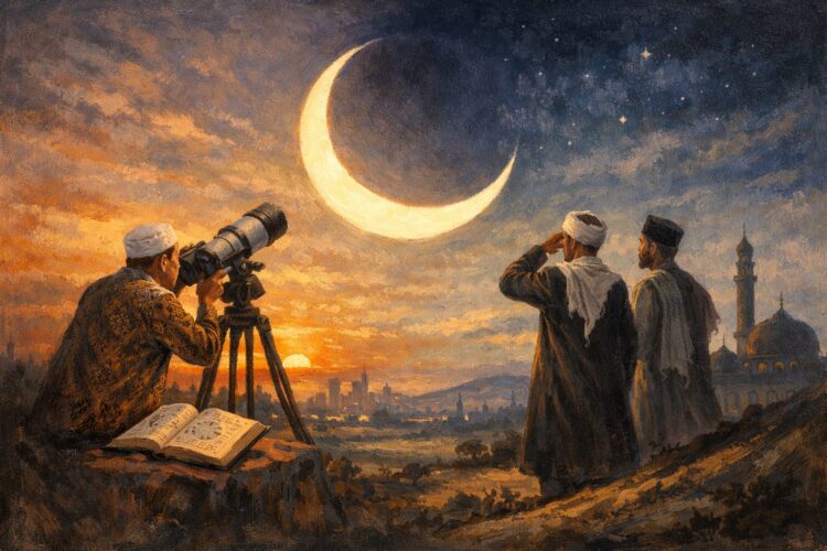 Satu “Bulan Sabit”, Dua Penglihatan