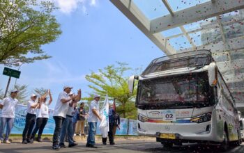 Inalum Berangkatkan 140 Peserta Mudik Gratis ke Aceh, Padang dan Pekanbaru