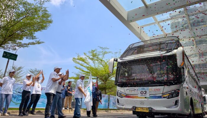 Inalum Berangkatkan 140 Peserta Mudik Gratis ke Aceh, Padang dan Pekanbaru