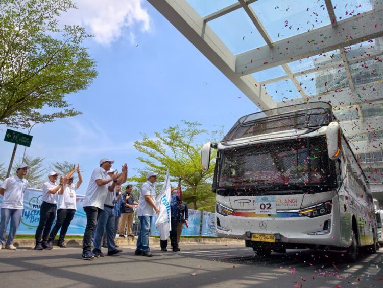 Inalum Berangkatkan 140 Peserta Mudik Gratis ke Aceh, Padang dan Pekanbaru