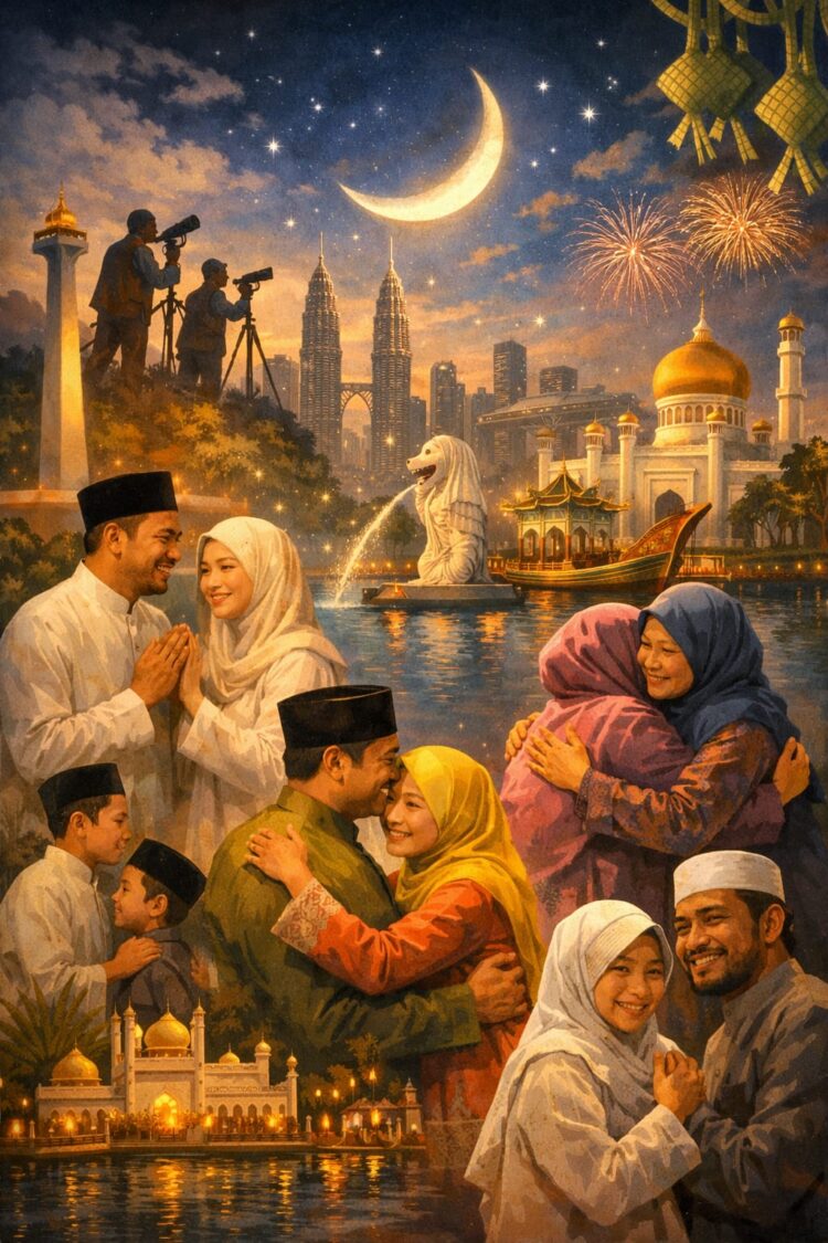 Sejumlah Negara ASEAN Lebaran 21 Maret 2006