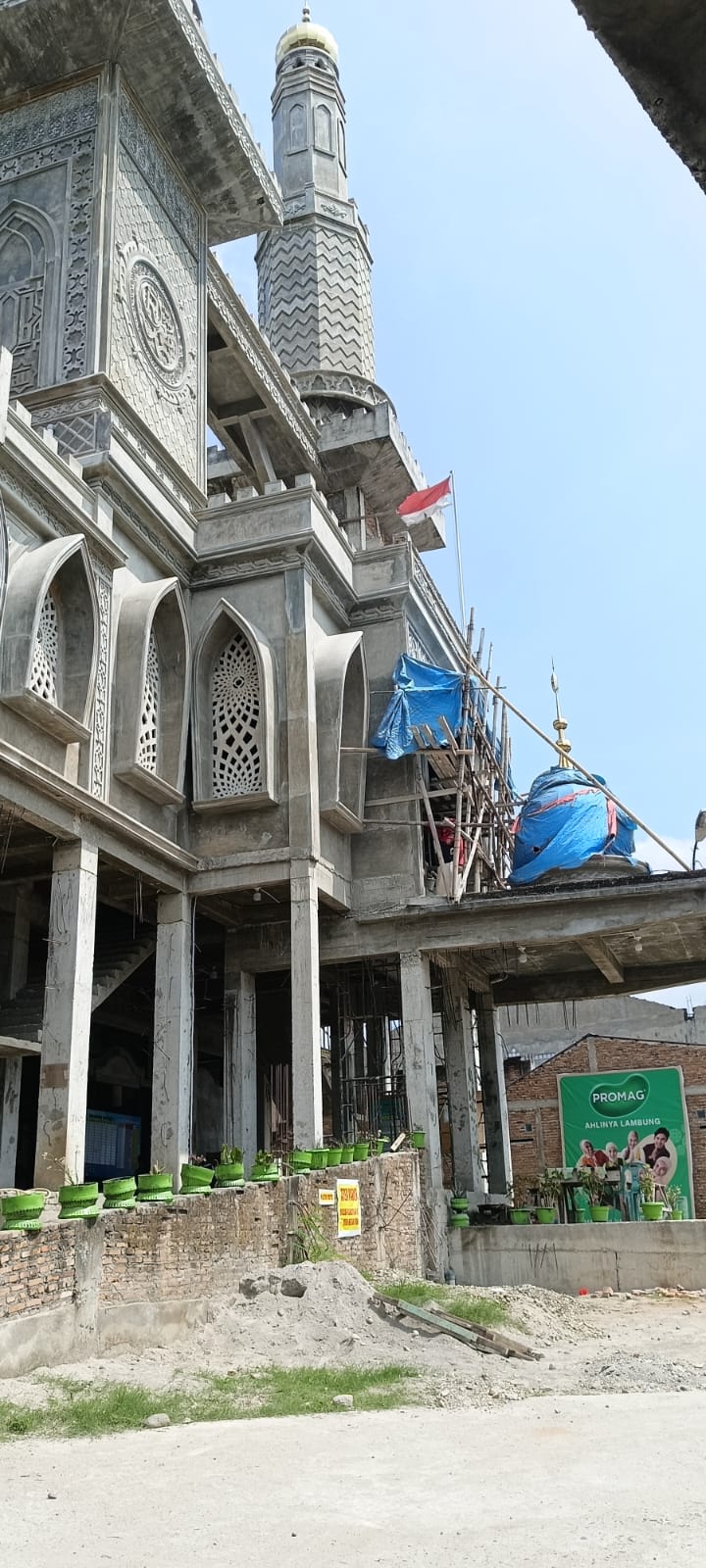 Panitia Pembangunan Masjid Ar Rohmatul Hidayah Akui Infaq Meningkat