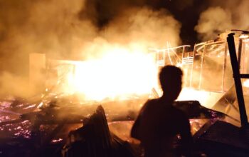 4 Rumah Warga Singkuang Terbakar Jelang Idul Fitri 1447 H, Tidak Ada Korban Jiwa