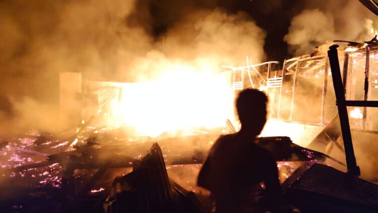 4 Rumah Warga Singkuang Terbakar Jelang Idul Fitri 1447 H, Tidak Ada Korban Jiwa