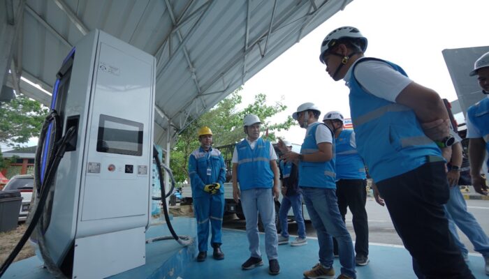 Spontan Mudik Pakai Mobil Listrik, PLN UID Sumut Pastikan Kesiapan SPKLU Di Jalur Strategis