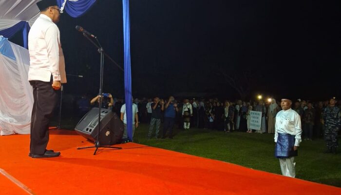 Asri Ludin Tambunan Lepas 1447 Peserta Pawai Takbiran Pemkab Deliserdang di Pantai Labu