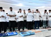 Presiden Prabowo Salat Idulfitri dan Halalbihalal dengan Jemaah Masjid Darussalam Aceh Tamiang