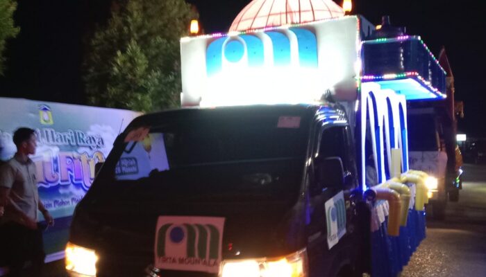 PDAM Tirta Mountala Ikut Ambil Bagian Pada Takbir Keliling Aceh Besar