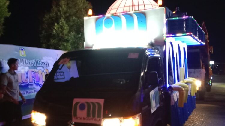 PDAM Tirta Mountala Ikut Ambil Bagian Pada Takbir Keliling Aceh Besar